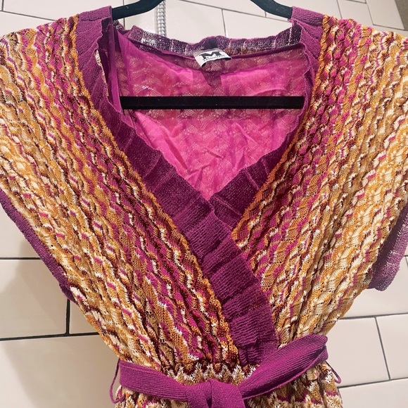 Amazing Missoni Crochet Knit S/S Dress-Perfect for Fall 🍁🍂 - Picture 3 of 8